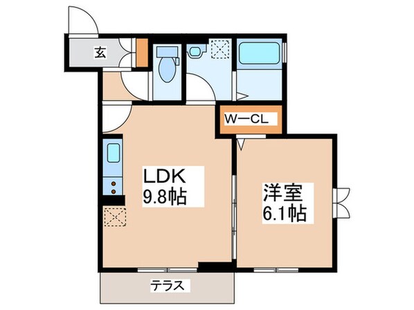 エコリブレの物件間取画像